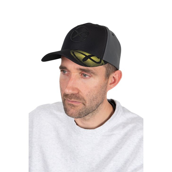 Matrix Faded Print Cap - Black