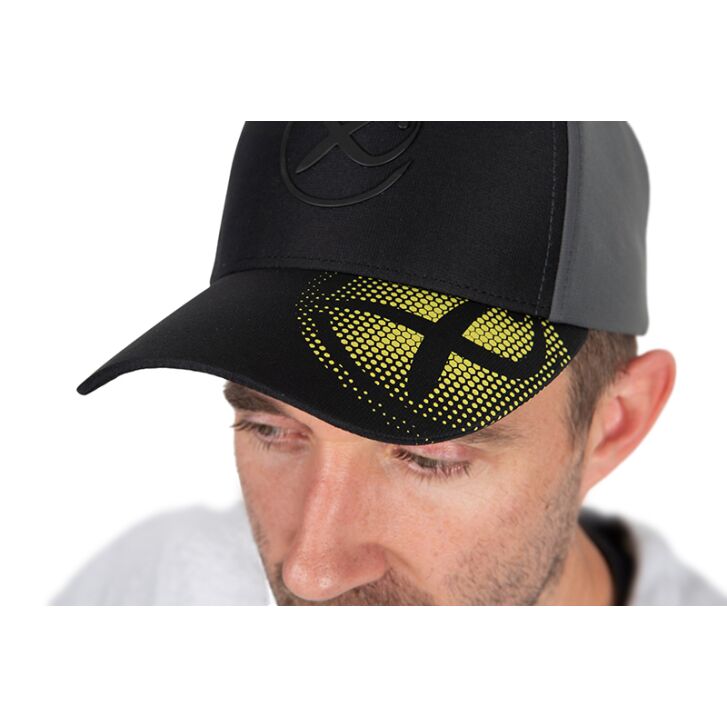 Matrix Faded Print Cap - Black