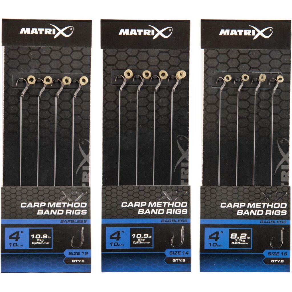 Matrix X7 Carp Method Band Rigs