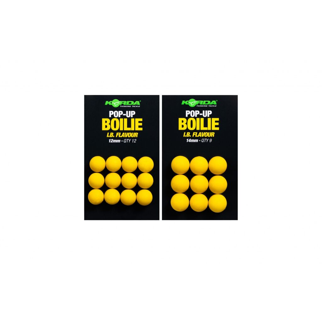 Korda Pop Up Boilie IB Yellow