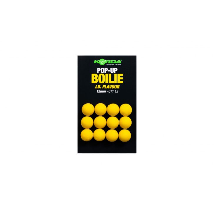 Korda Pop Up Boilie IB Yellow