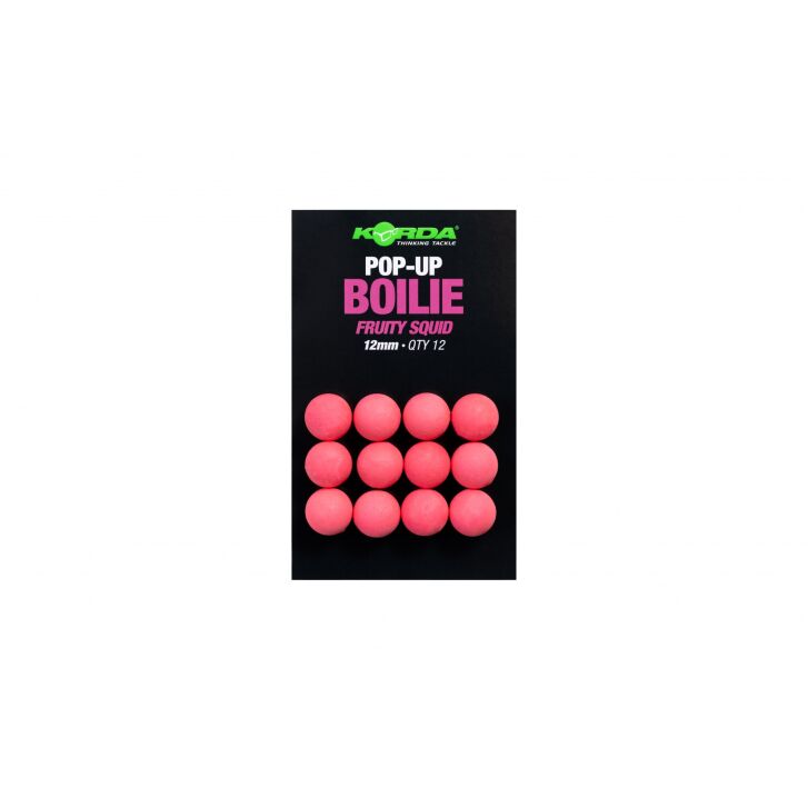 Korda Pop Up Boilie Fruity Squid Pink | 12mm
