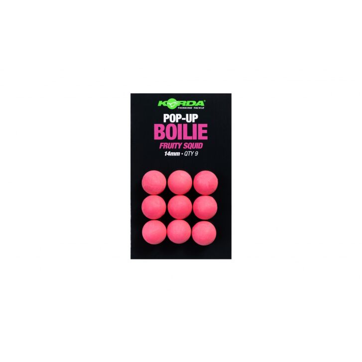 Korda Pop Up Boilie Fruity Squid Pink | 12mm
