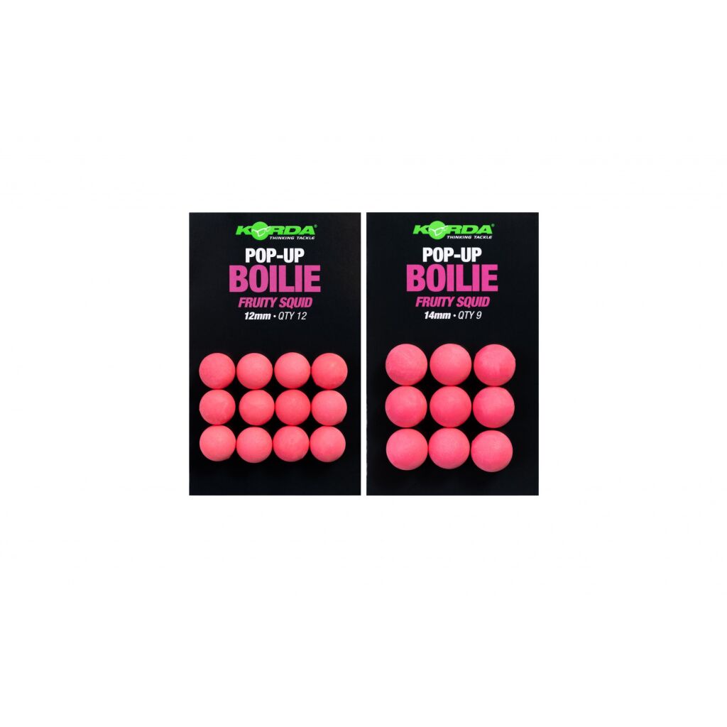 Korda Pop Up Boilie Fruity Squid Pink | 14mm