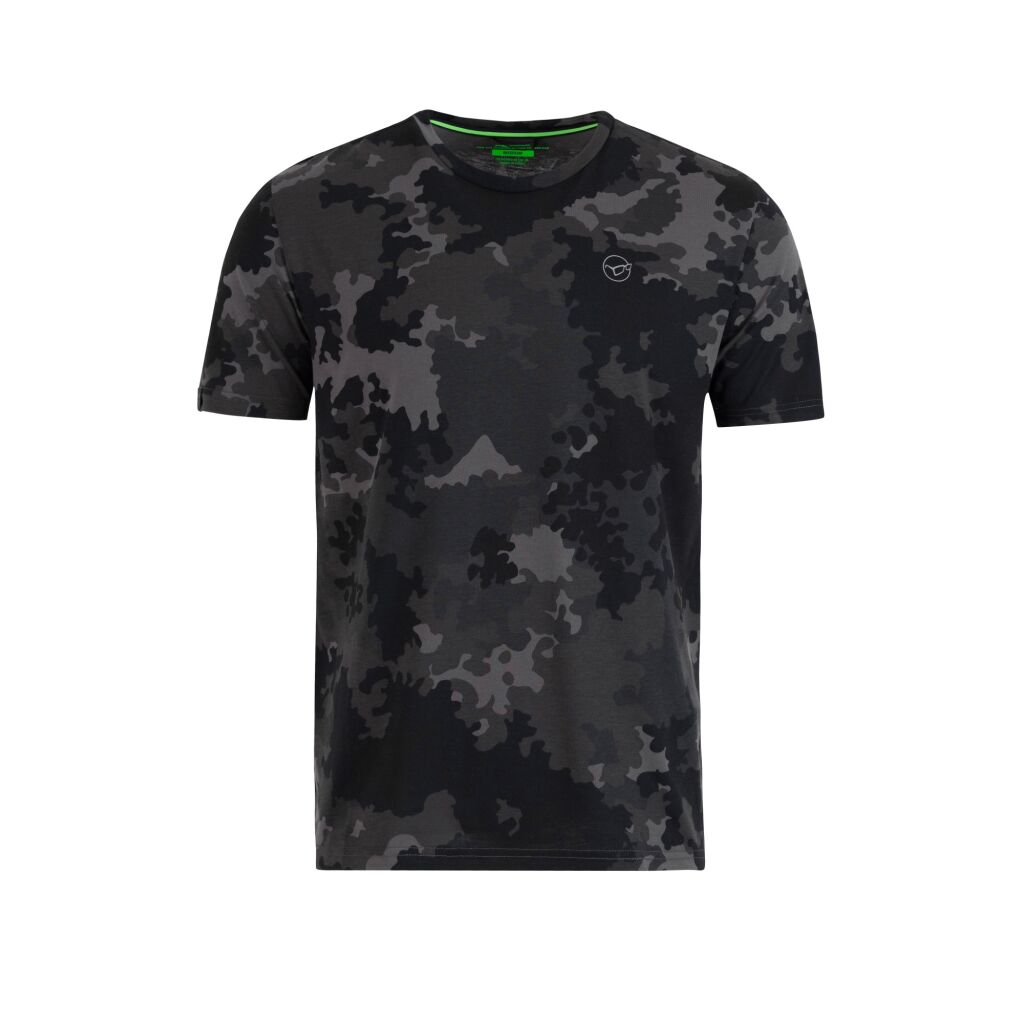 Korda Black Kamo Tee | Black Kamo L
