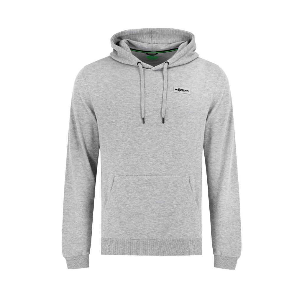 Korda Patch Hoodie | Heather Grey XXL | Truien