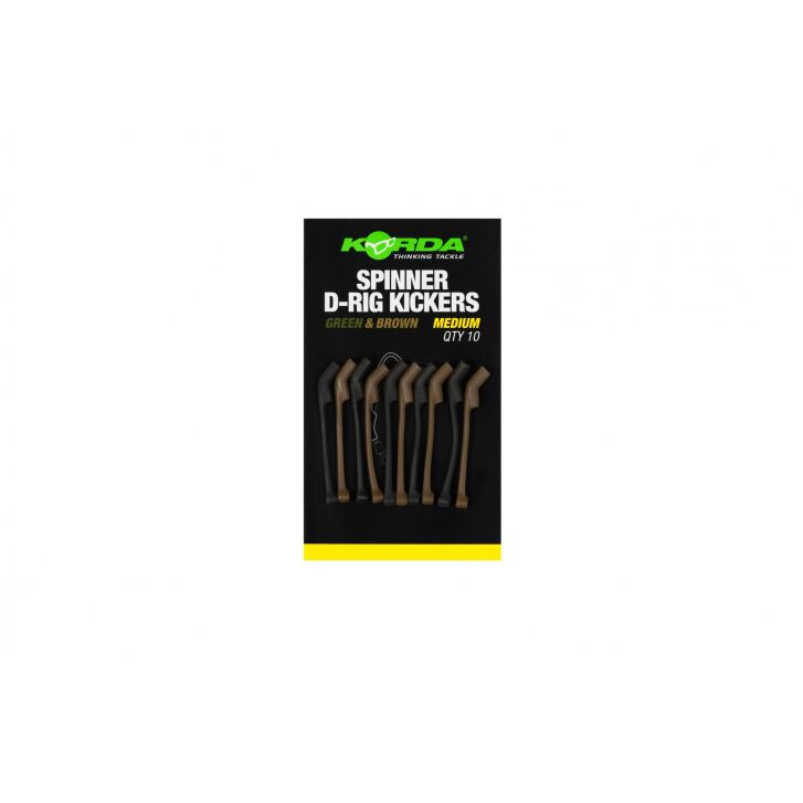 Korda Spinner D Rig Kickers | Green/Brown L