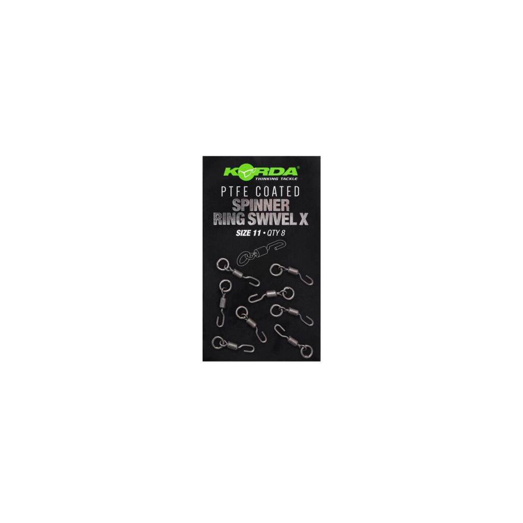 Korda PTFE Spinner Ring Swivel X | Size 11