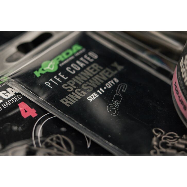 Korda PTFE Spinner Ring Swivel X | Size 11