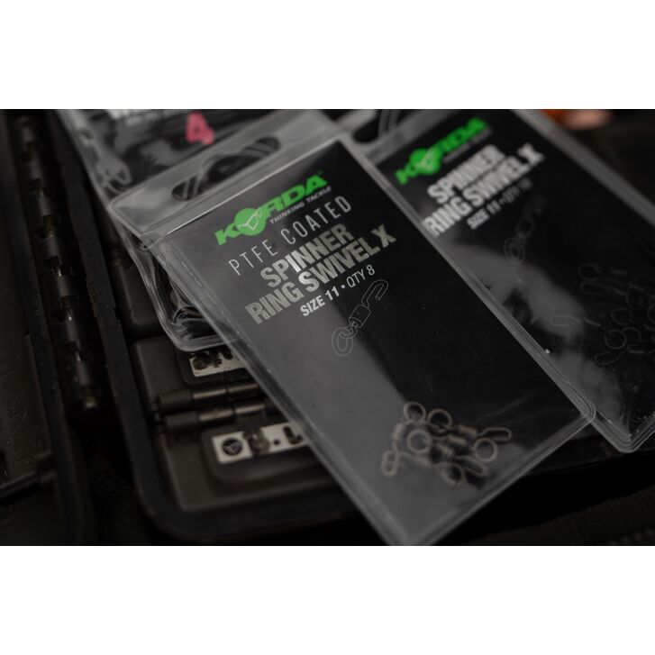 Korda PTFE Spinner Ring Swivel X | Size 11
