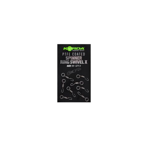 Korda PTFE Spinner Ring Swivel X | Size 11