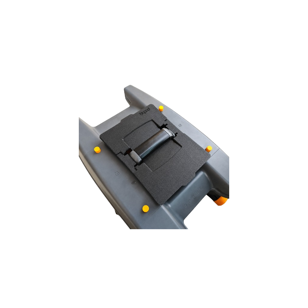 Deeper Spark Hopper Extender & Cover schwarz