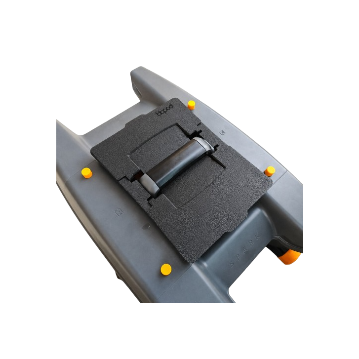 Deeper Spark Hopper Extender & Cover schwarz