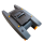 Deeper Spark Hopper Extender & Cover schwarz