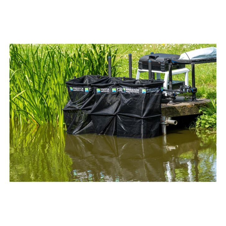 Preston Triple 2.5m Carp Keepnet Pack