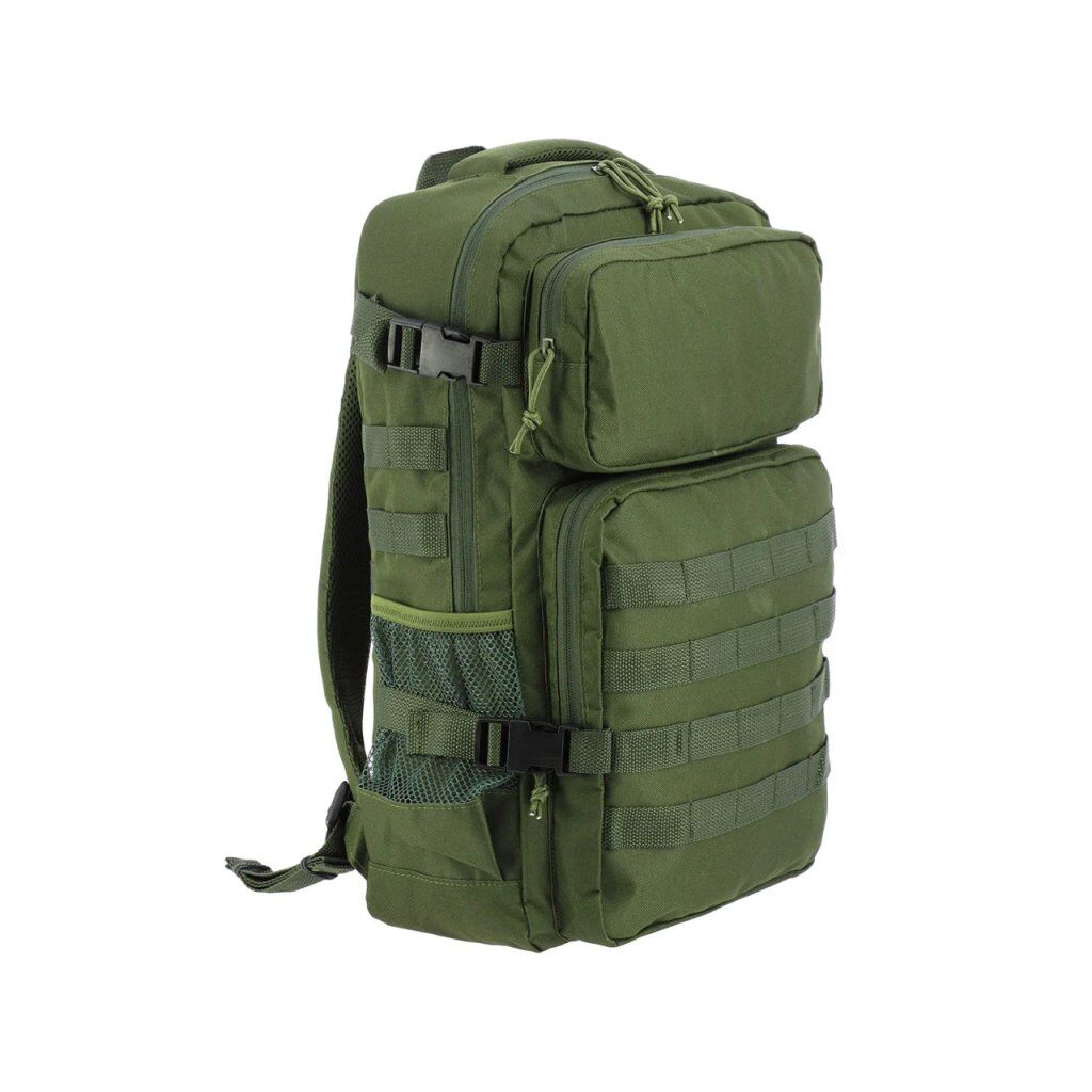 NGT Rucksack 30L – Military Style Angler-Rucksack Grün