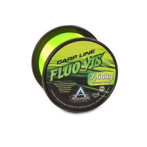 Anaconda Fluo Vis Carp Line Green