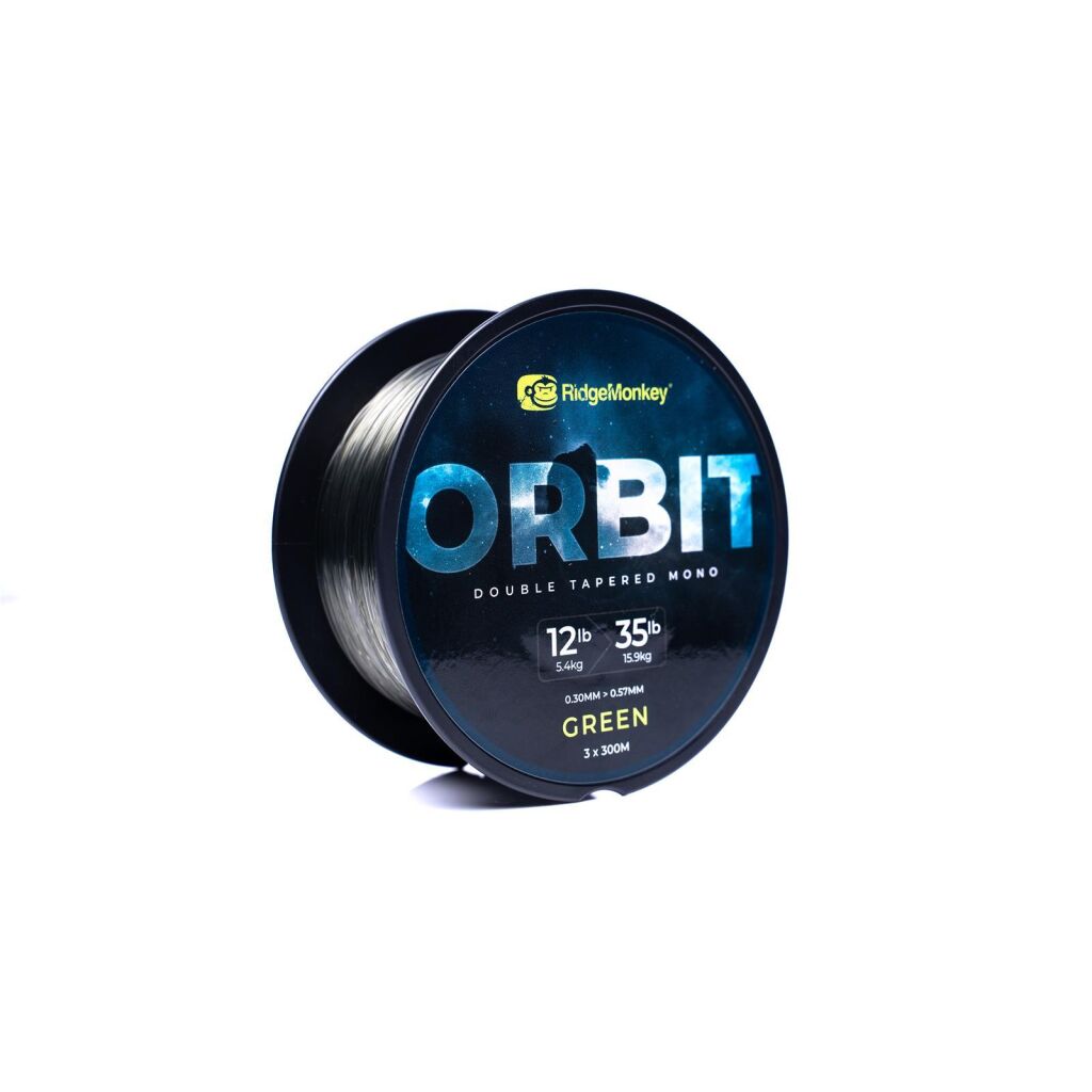 RidgeMonkey Orbit Double Tapered Mono 0,30-0,57mm | Nylon Lijn