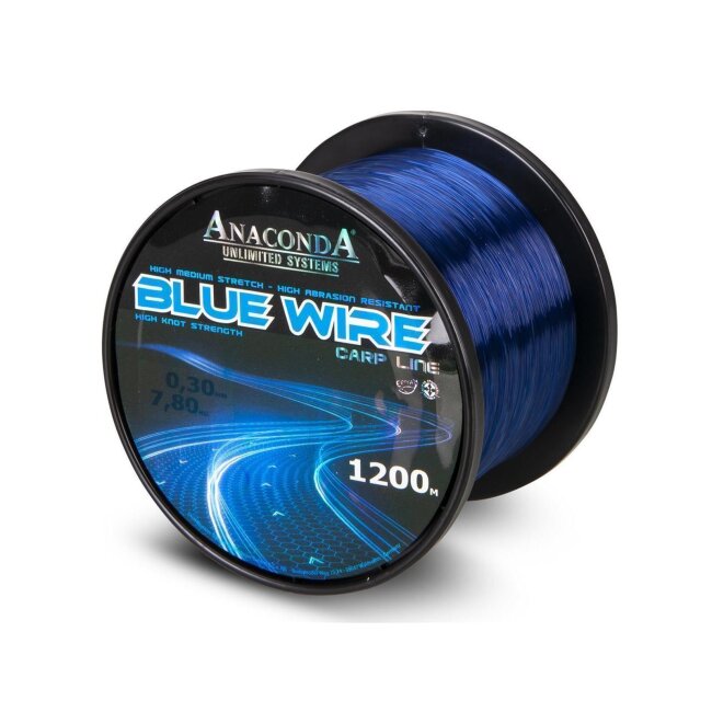 Anaconda Blue Wire dark blue 1200m 0,38mm