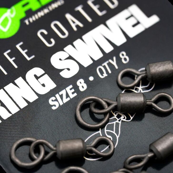 Korda PTFE Ring Swivel (8pcs) Size 11