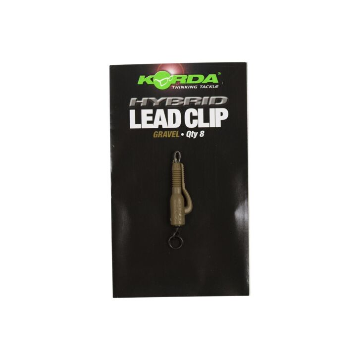 Korda Hybrid Lead Clips Clay