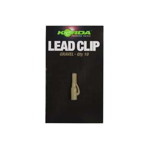 Korda Safe Zone Lead Clips Gravel