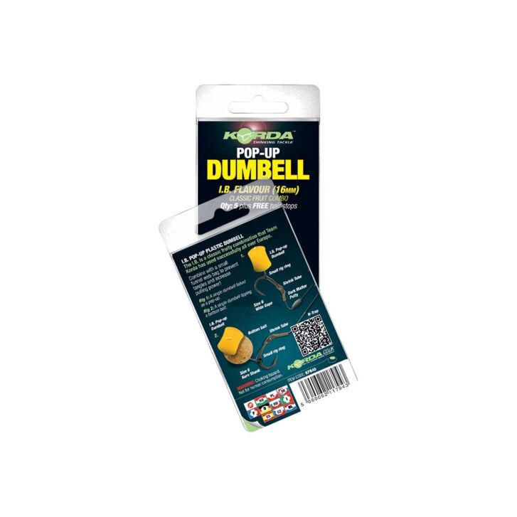 Korda Pop-up Dumbell IB (12mm) - 8 pcs