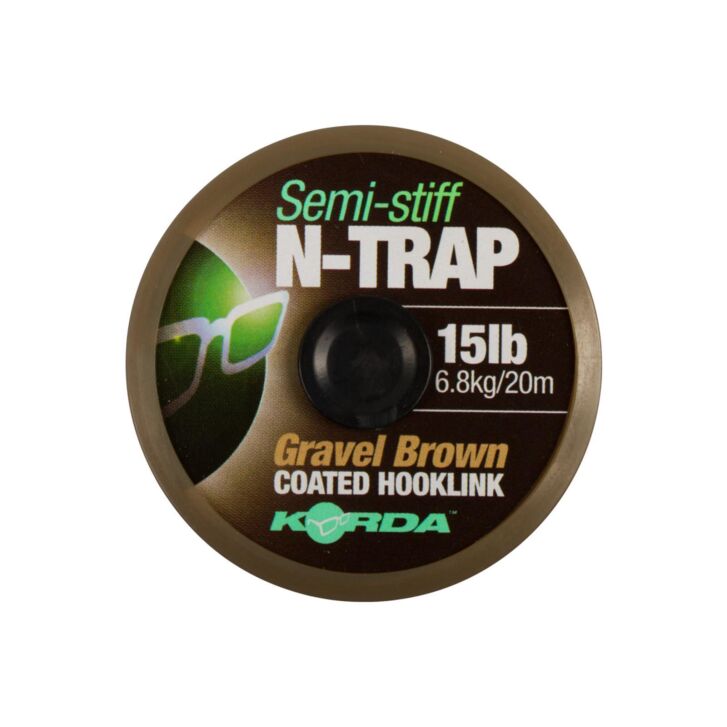 Korda N-TRAP Semi -Stiff 15lb-20m green