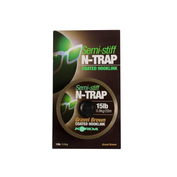 Korda N-TRAP Semi -Stiff 15lb-20m green