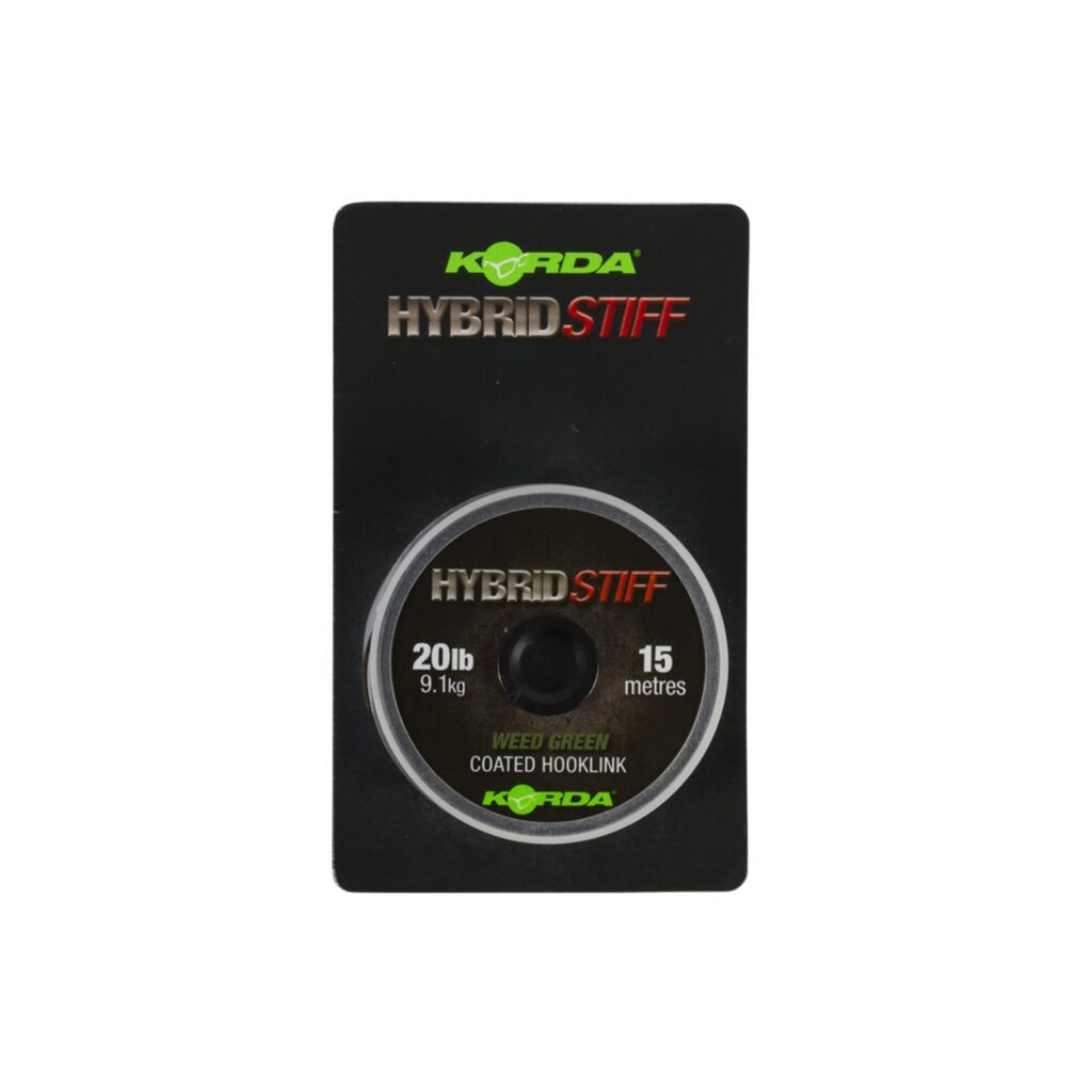 Korda Hybrid Stiff 20lb - 15m gravel brown
