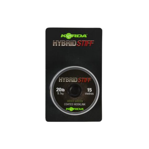 Korda Hybrid Stiff 20lb - 15m gravel brown