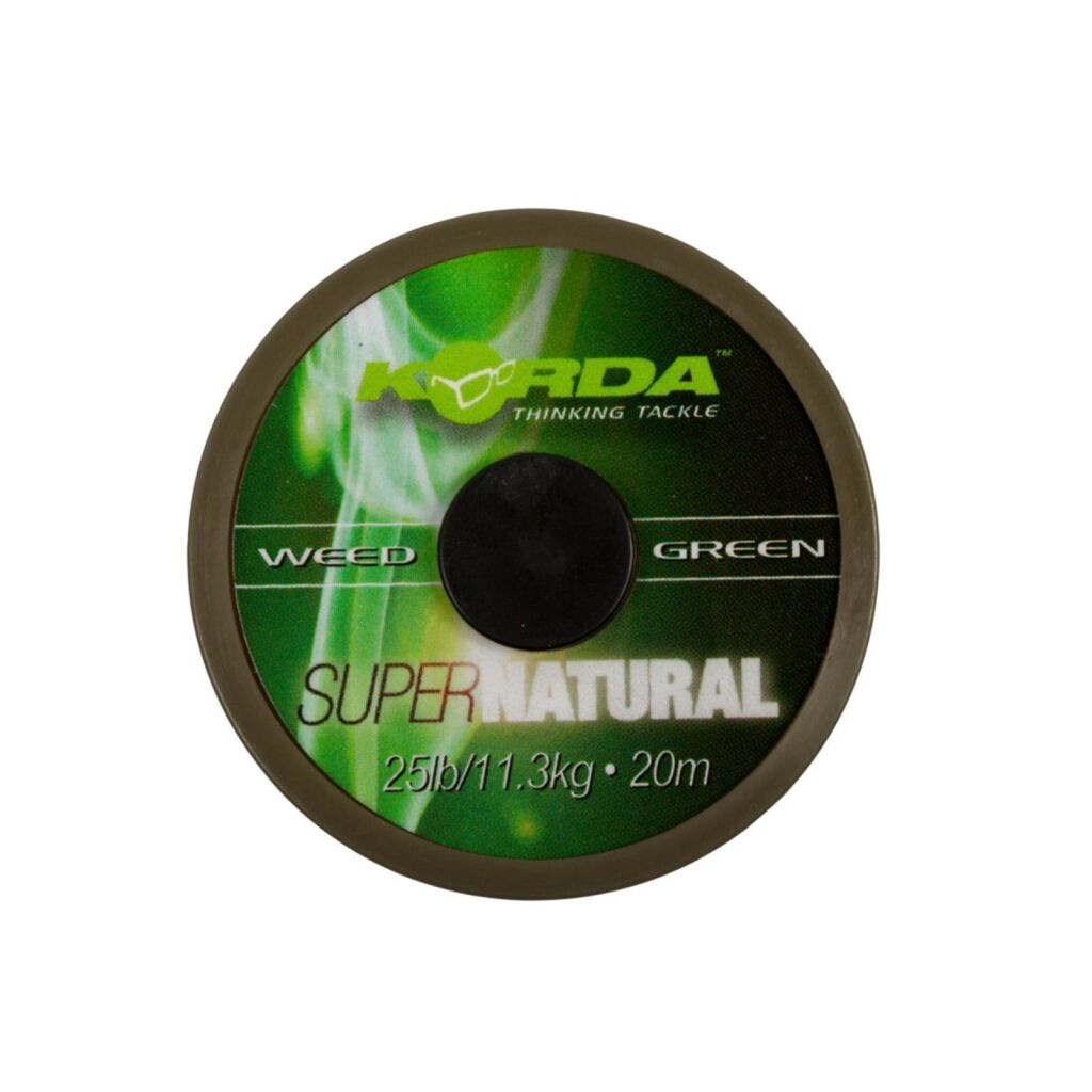 Korda Super Natural Weedy Green 25lb 20m 15 99 Korda Super Natural Weedy Green 25lb 20m 15 99