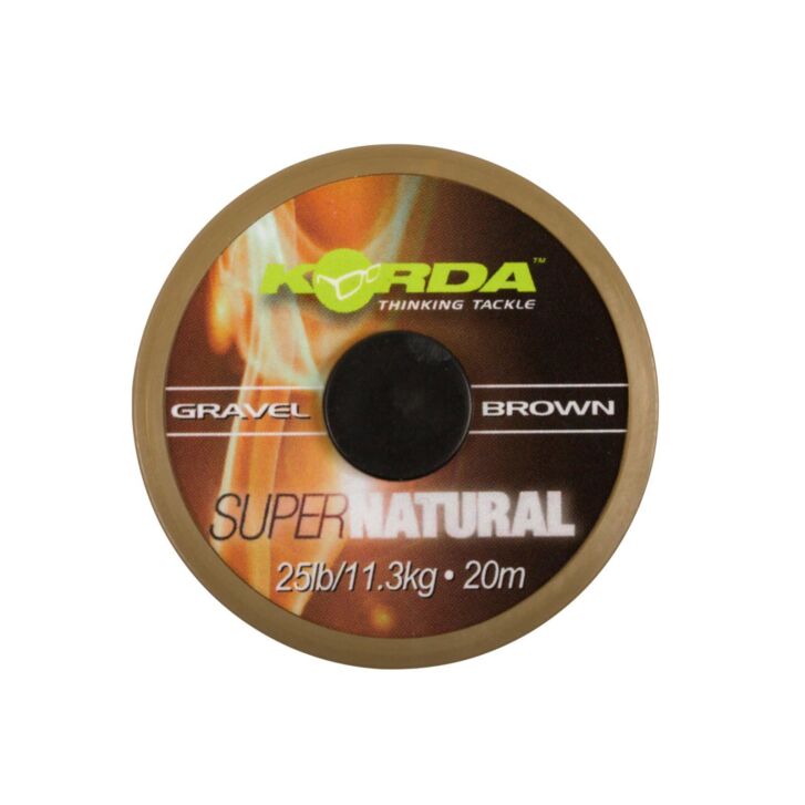 Korda Super Natural - Gravel Brown 25lb - 20m