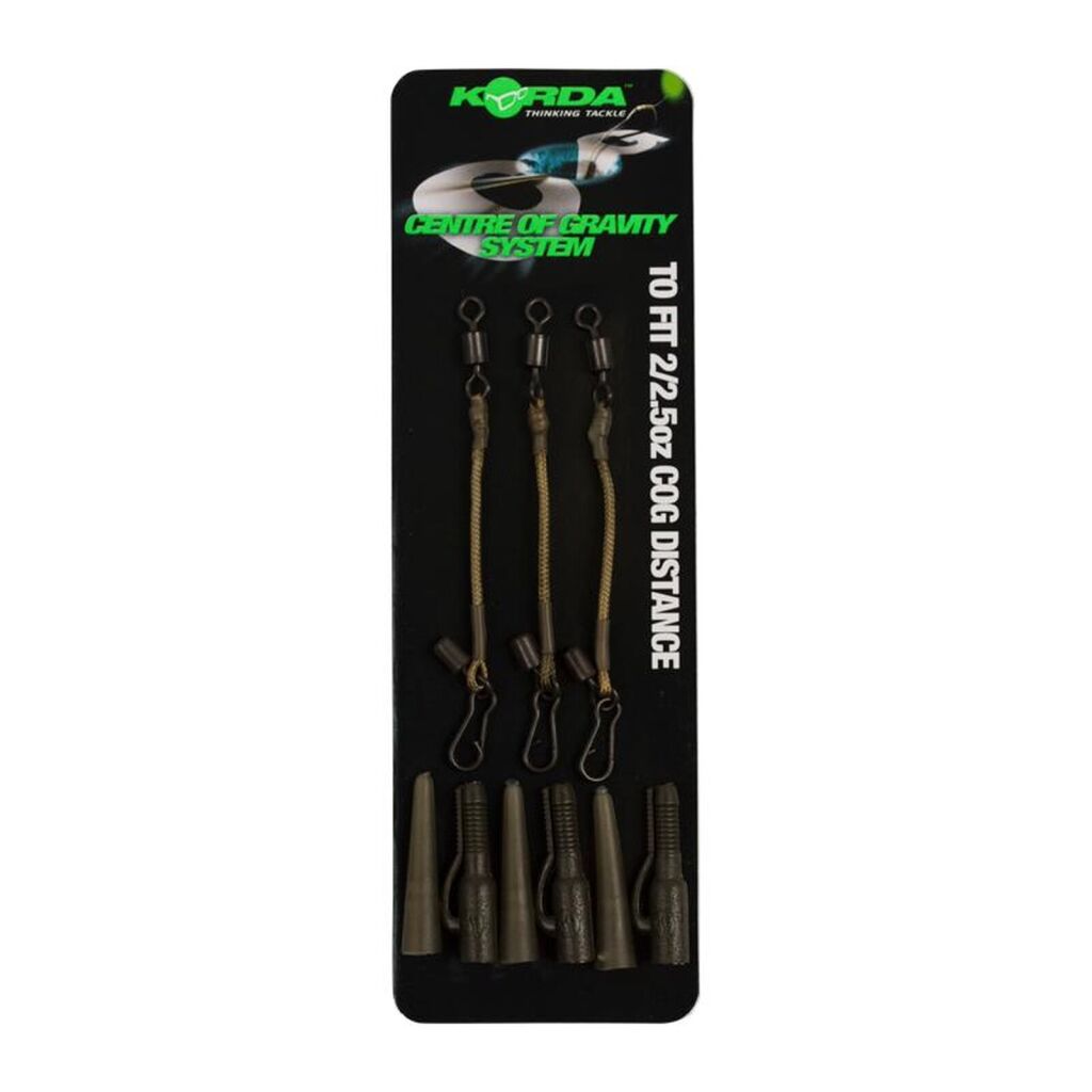 Korda COG Booms Flat Lead 4 - 5 Oz leads