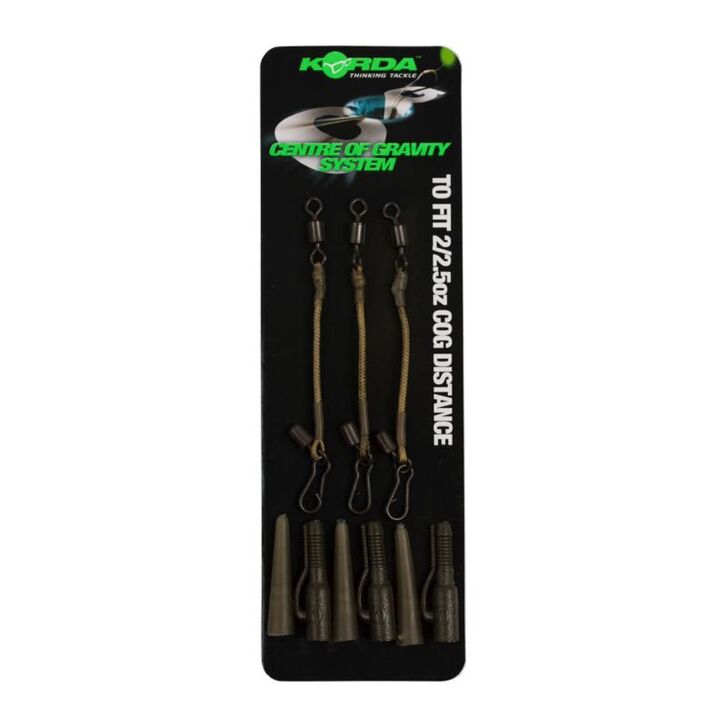 Korda COG Booms Flat Lead 6 - 8 Oz leads