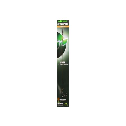 Korda N Trap DF Rig Size 2 Wide Gape 30lbs