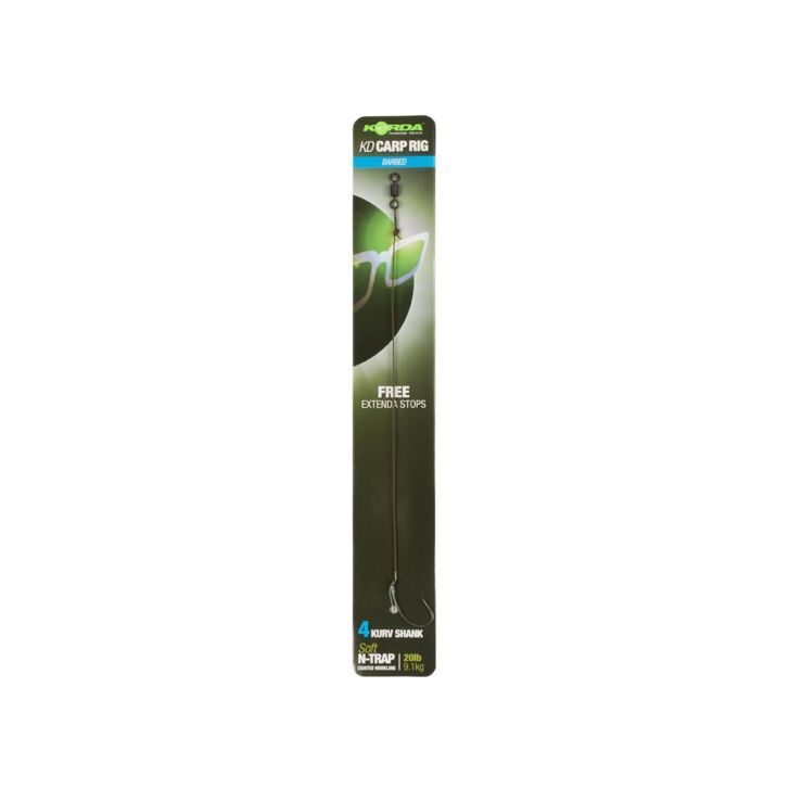 Korda N Trap KD Rig Size 4 Kurv Shank 20lbs