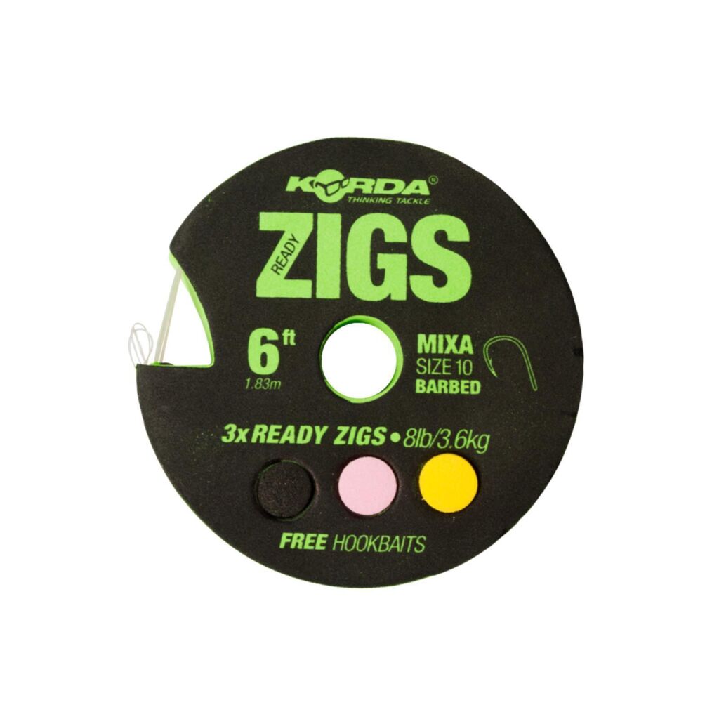 Korda Korda Ready Zigs 12ft / Size 10/360cm/ 3 zigs on spool