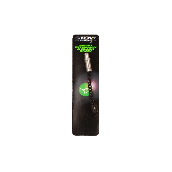 Korda Black Stainless Chain With Adapator Short
