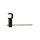 Korda Singlez Spike Ball Stabiliser Aluminium Black