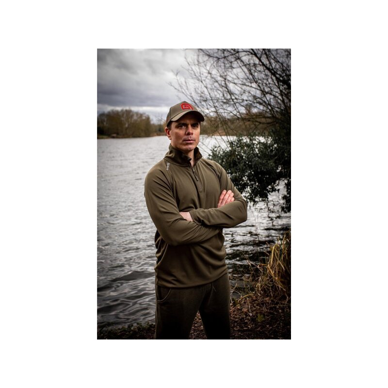 Trakker Half Zip Top with UV Sun Protection *All Sizes New Carp Fishing Clothing 