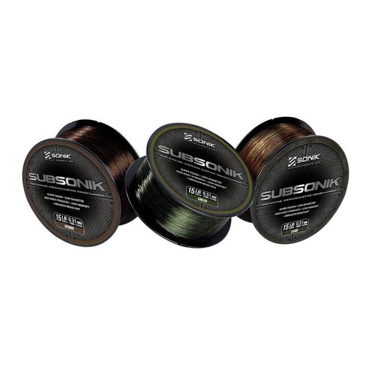 Sonik SUBSONIK MONOFILAMENT LINE grün 0,31mm 1200m