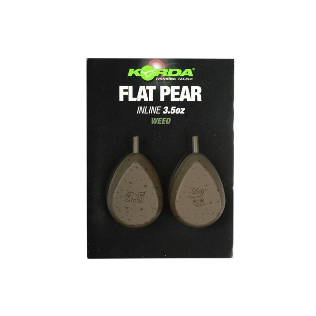 Korda Flat Pear Inline Blister Gravel (2 pcs) 3.5oz/98gr