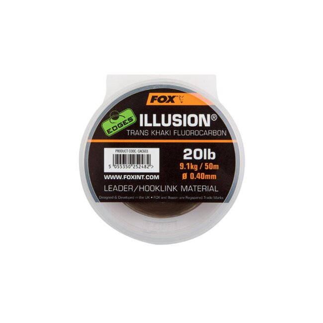 Fox EDGES™ Illusion®  Trans Khaki 0.40mm