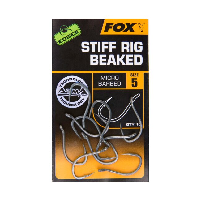 Fox EDGES™ Stiff Rig Beaked  Size 6