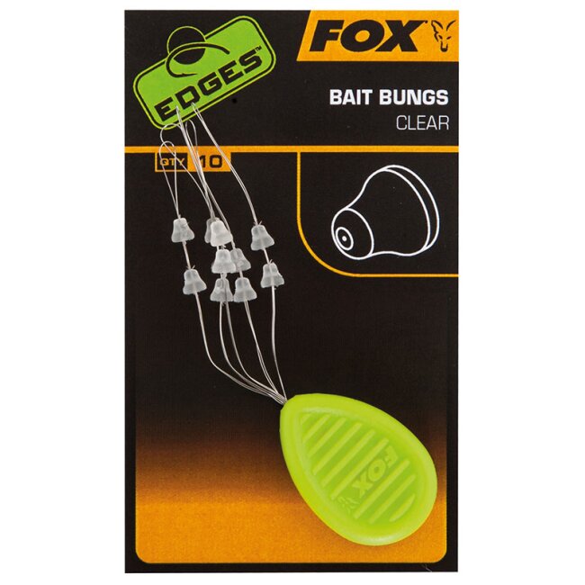 Fox EDGES Bait Bungs Clear