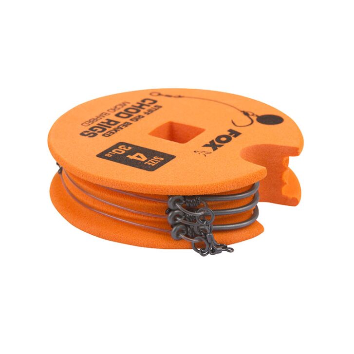 Fox 30lb, Size 5 Standard Chod Rig Barbed